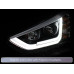 autolamp 3d led headlights hyundai santa fe dm - 2012-15